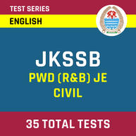JKSSB PWD(R&B) JE | CIVIL 2022 | Complete Online Test Series By Adda247